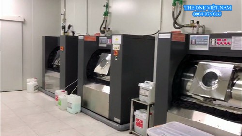 Máy giặt phòng sạch cho cong ty sản xuất linh kiện điện tử